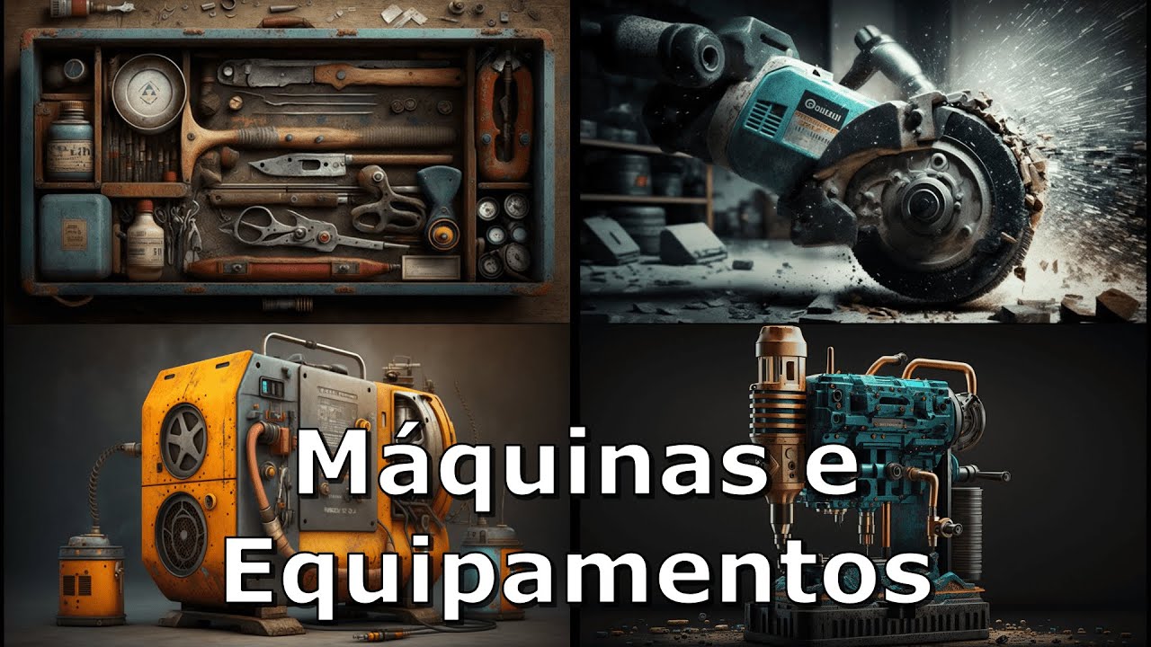 Máquinas e Ferramentas Utilizadas