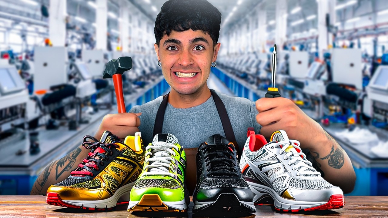 FABRIQUÉ MIS PROPIOS TENIS