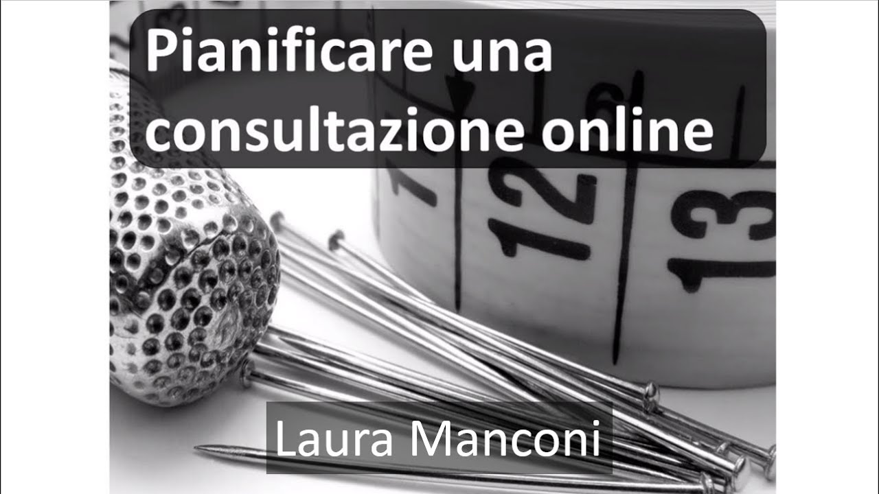 Pianificare una consultazione online