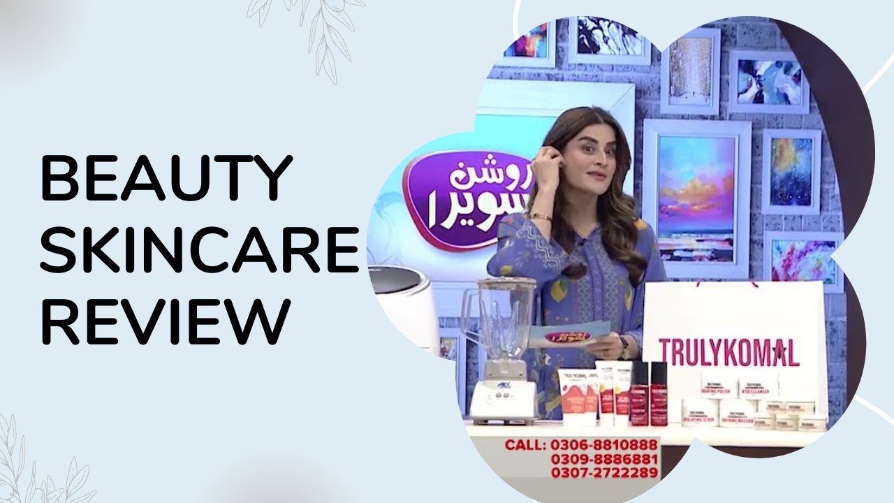 Live Facial at Home with TrulyKomal | Rs. 4000 Deal 💥 | Roshan Savera on BOL TV, skincare