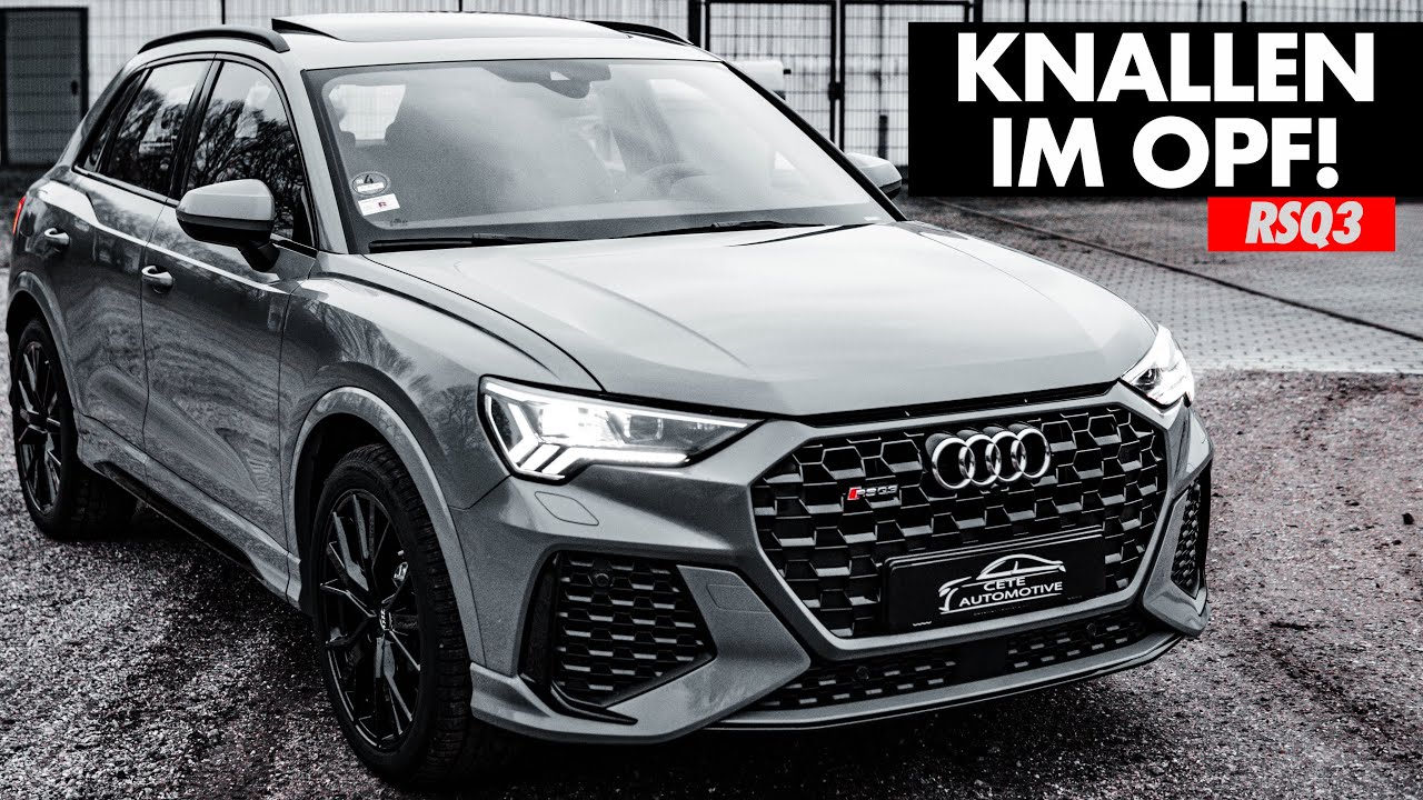 Das Knallen ist zurück!! Unfassbarer Sound im OPF RS Q3 | Cete Automotive 2020