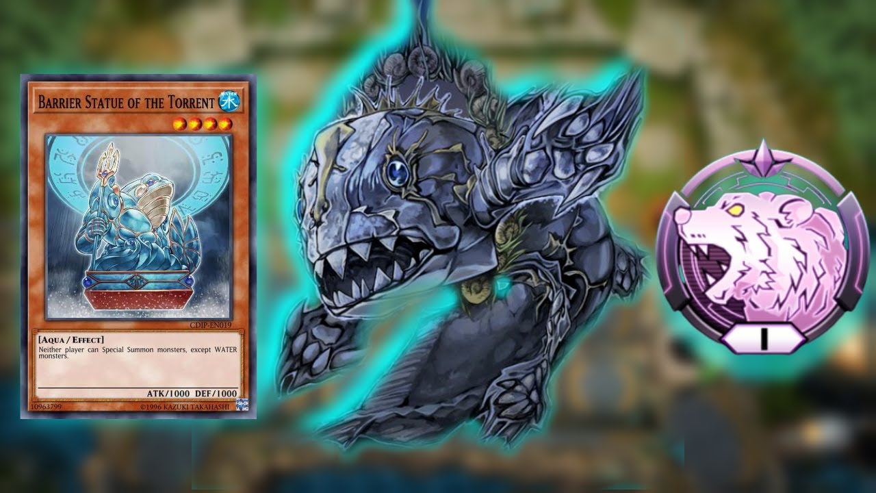 Big Fish Barrier Statue Stun - Reaching Diamond Rank Deepsea King Coelacanth [Yu-Gi-Oh! Master Duel]