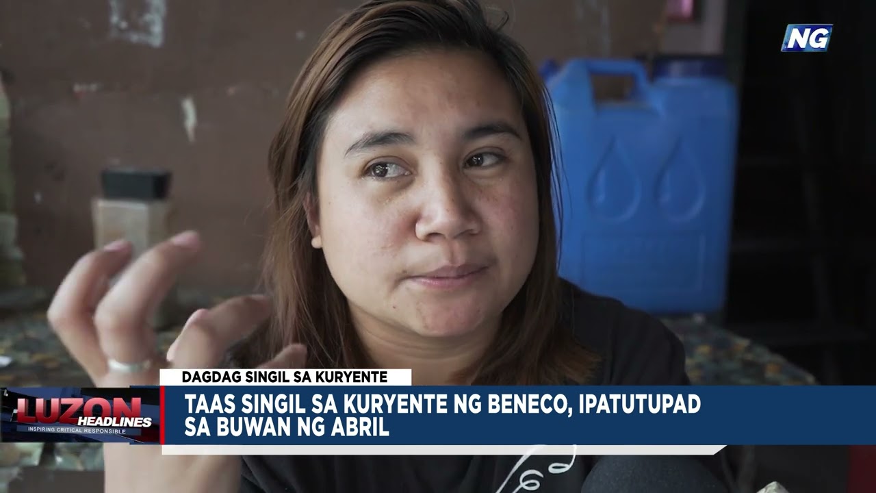 Taas singil sa kuryente ng BENECO, ipatutupad sa buwan ng Abril | Luzon Headlines