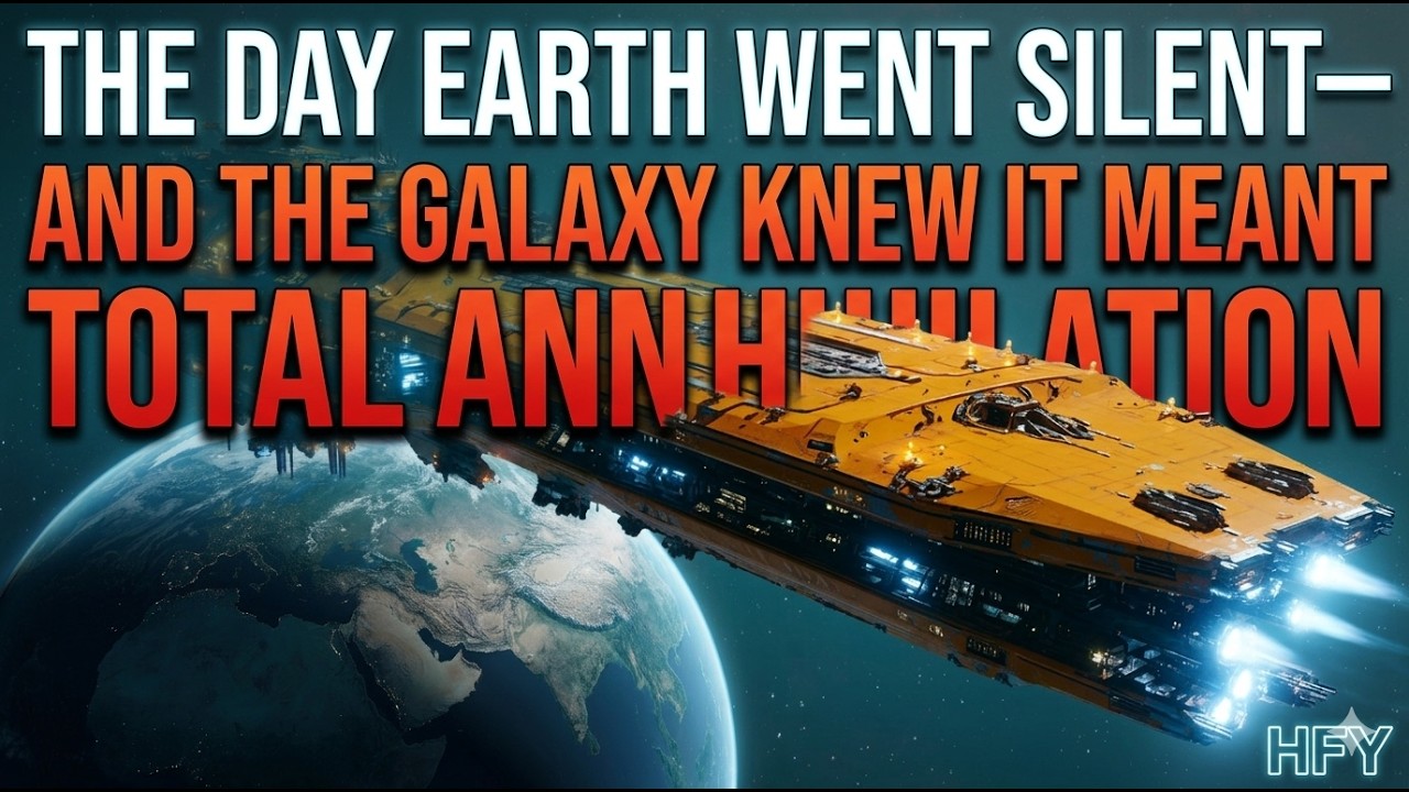 The Day Earth Went Silent—And the Galaxy Knew It Meant Total Annihilation | HFY | HFY Sci-Fi Story