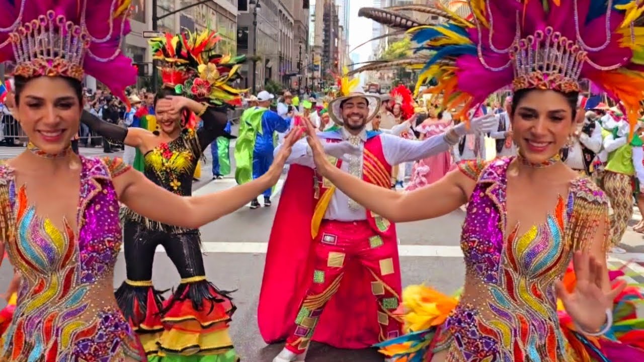 HISPANIC DAY PARADE NYC 💯 DESFILE de la HISPANIDAD en Nueva York 
