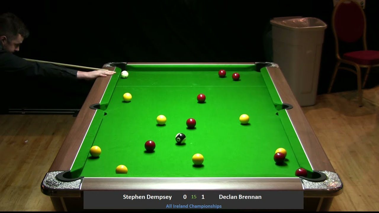 Festival of Pool - Mens Senior - Last 32 - Stephen Dempsey v Declan Brennan
