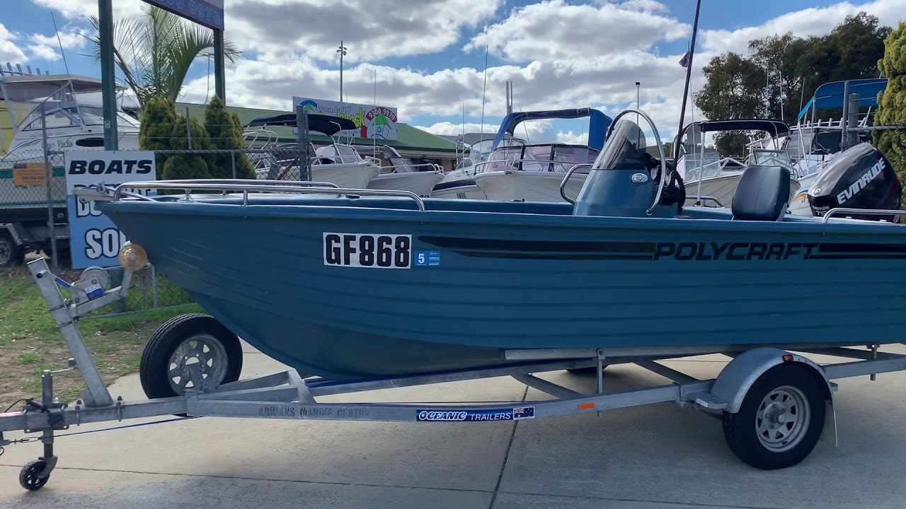 Polycraft 480 Brumby center console
