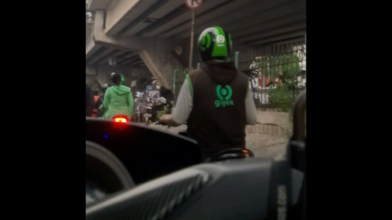 Suasana sore di jalan S.Parman via Taman Anggrek dan jalan Syahdan