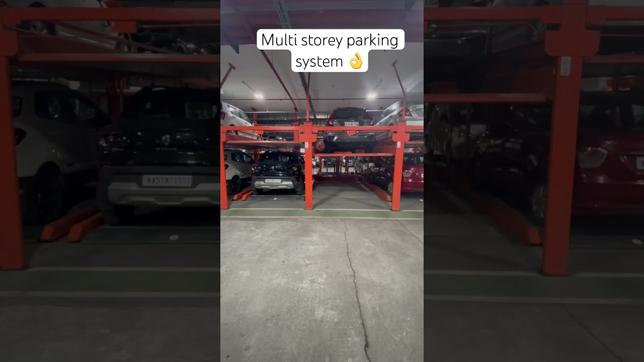 Multi storey parking system- 