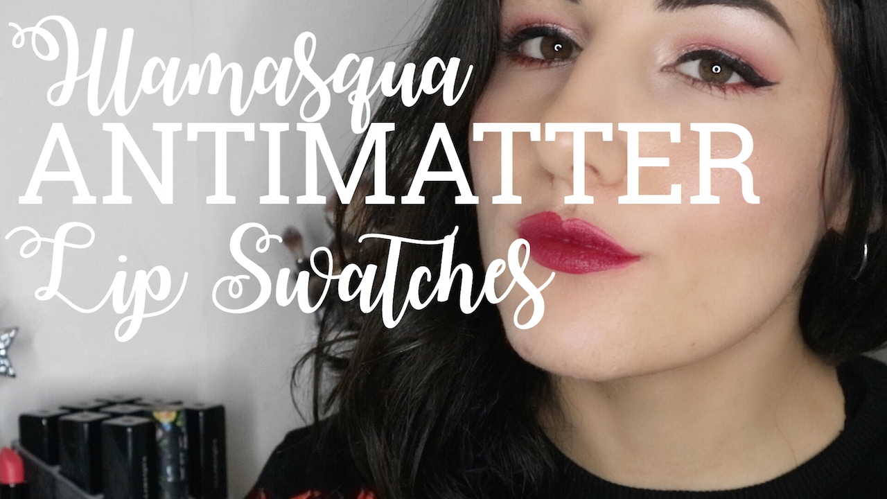 Illamasqua ANTIMATTER Lip Swatches | Take Heart