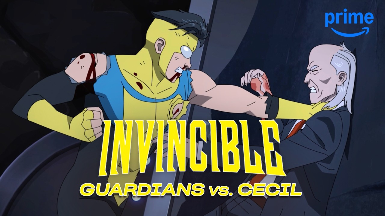 Guardians of the Globe vs. Cecil | Invincible | Clip | Prime Video