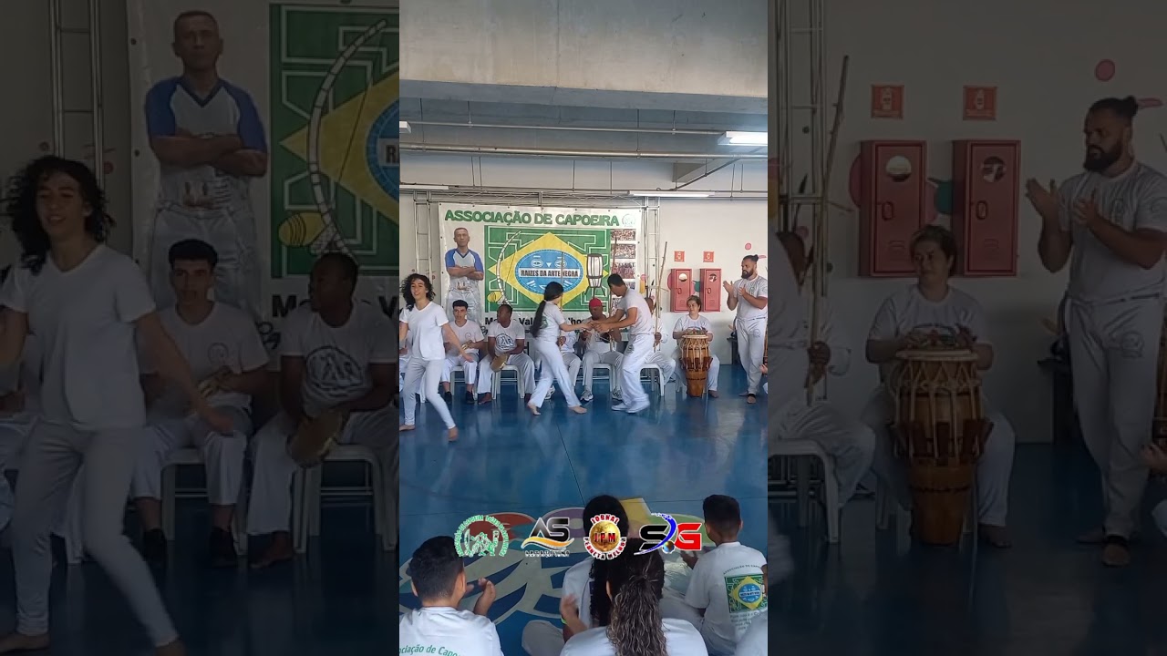 5&deg; PARTE RODA DE CAPOEIRA RA&Iacute;ZES DA ARTE NEGRA MESTRE VAL #artstiling 
