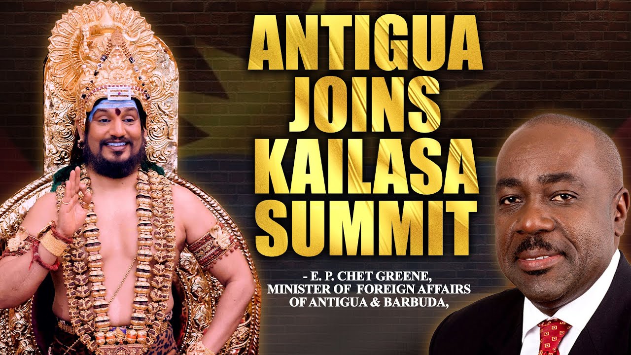 🔴 LIVE Antigua & Barbuda&rsquo;s Foreign Minister at the KAILASA (UAN) Summit