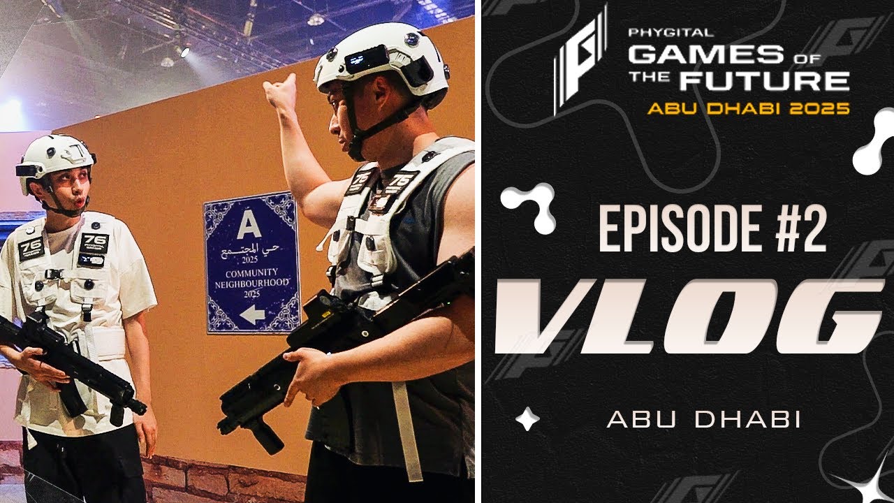 DOSIA VLOG #2 | XGOD НА ИГРАХ БУДУЩЕГО В АБУ ДАБИ 2025, ТРЕНИРОВКА ЛАЗЕРТАГА И CS 2
