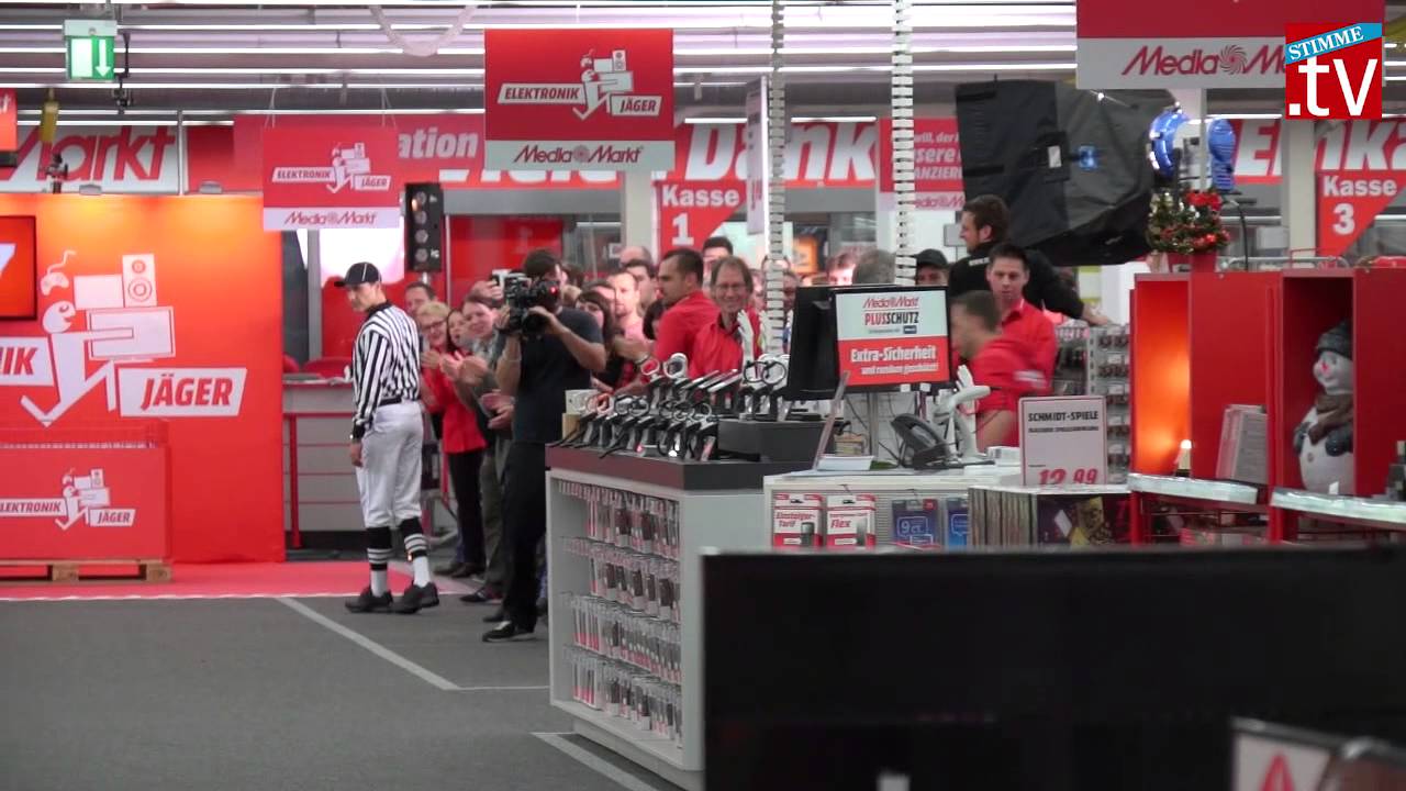Drei Minuten kostenloser Einkaufsrausch im Media Markt für den Elektronik Jäger