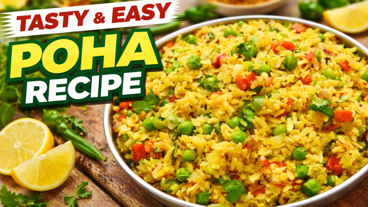 How to Make Perfect Poha | Beginner-Friendly Recipe | 5-Minute Breakfast Poha | Instant & Healthy 