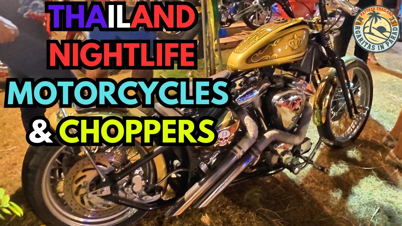 Pattaya Thailand Motorcycle Rally & Nightlife at Burapa Bike Week 2025