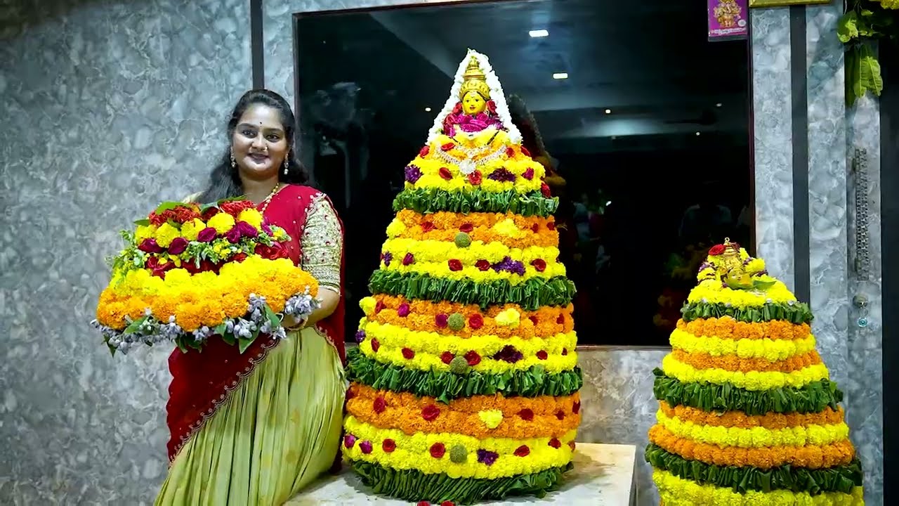 Bathukamma celebrations at phase -6 Greenland 28-09-25 