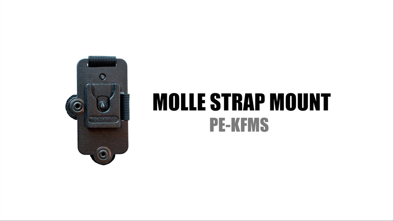 PatrolEyes Klick Fast Molle Strap Police Body Camera Mount PE-KFMS