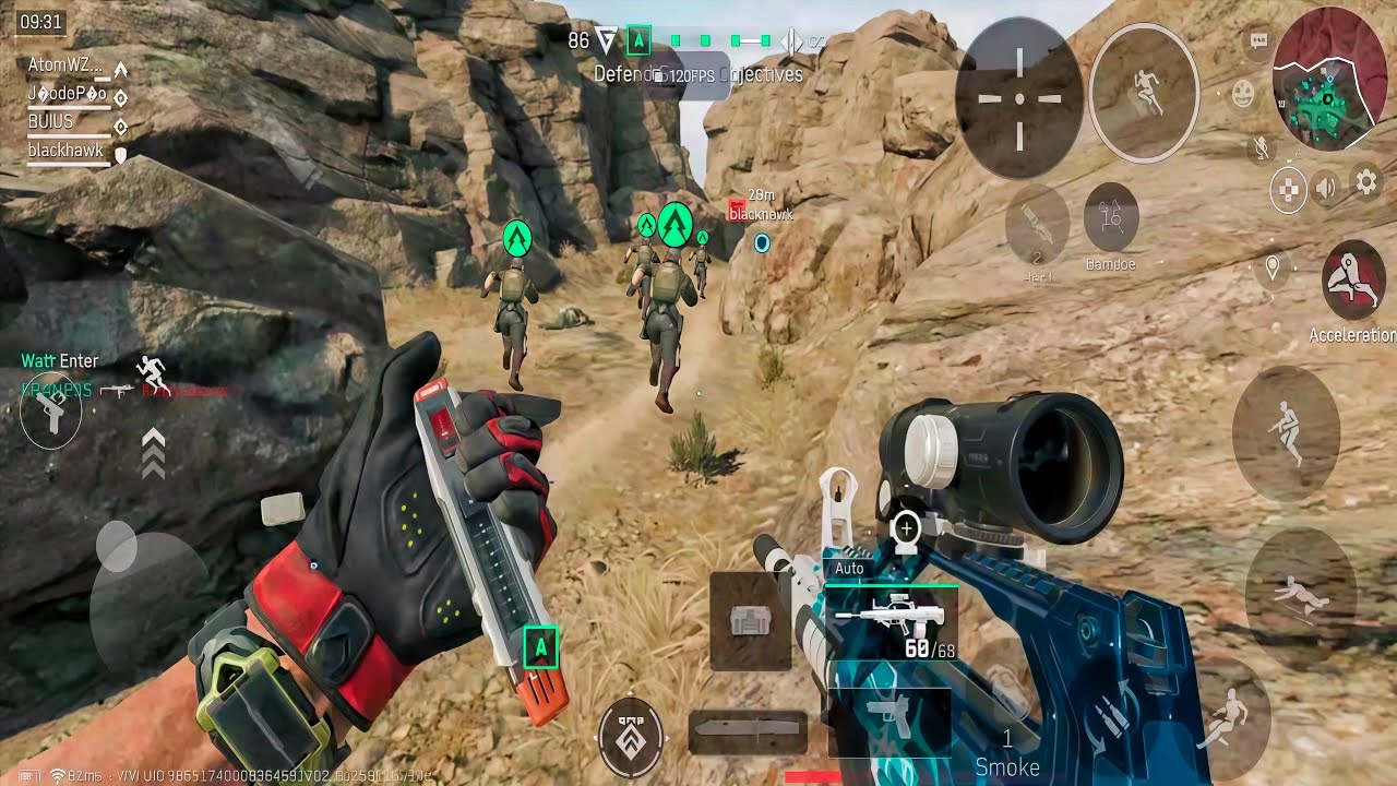 DELTA FORCE MOBILE REDMAGIC 9 PRO PLUS 24GB RAM GAMING PHONE GAMEPLAY