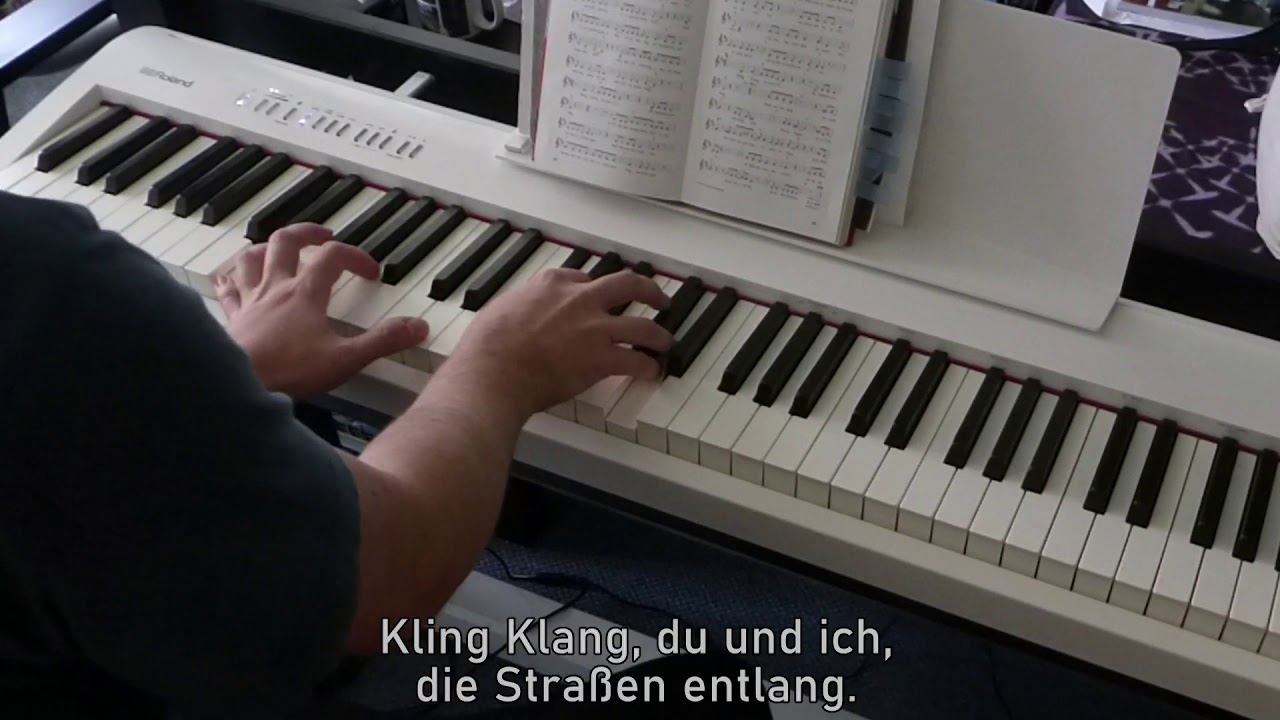 Keimzeit: Kling Klang (Klavier/Instrumental cover mit Text)