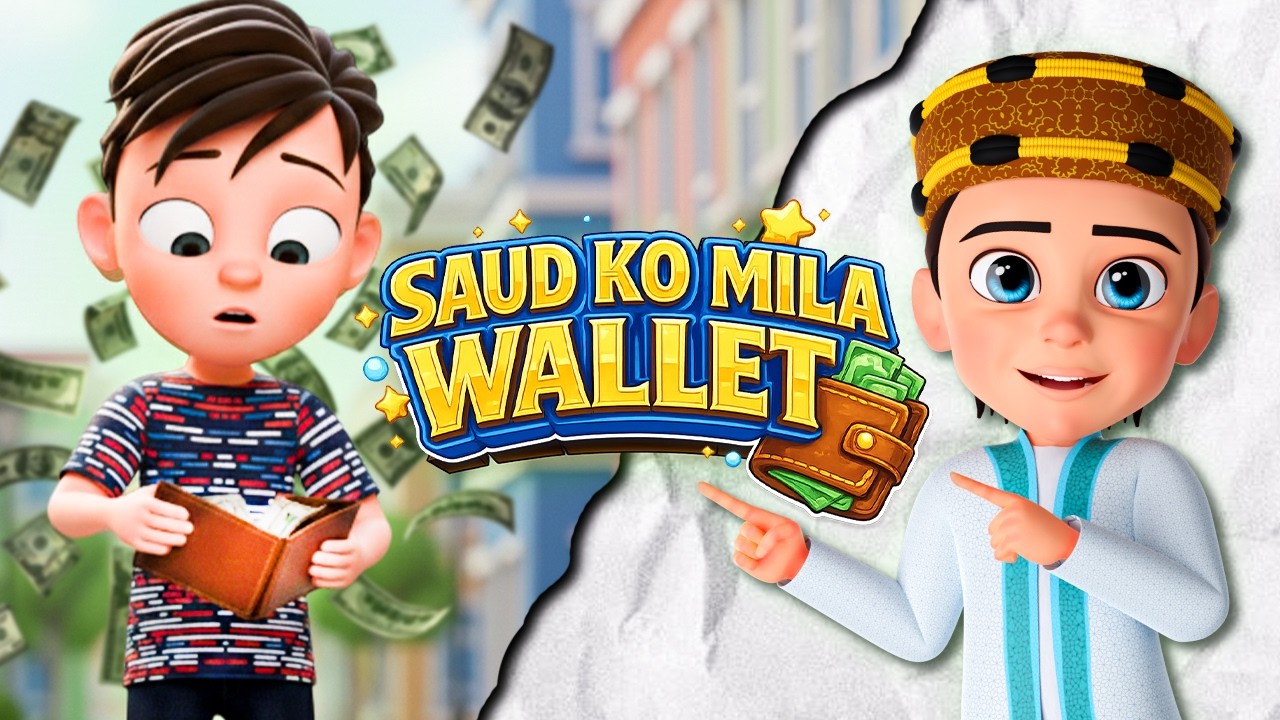 Saud ko Mila Wallet ||   #islamickids #islamiccartoon