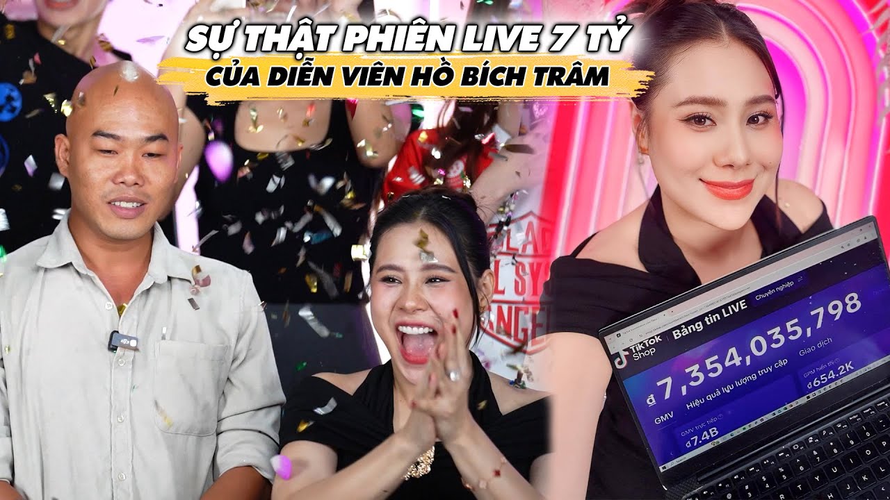 THÉP ĐƯỢC DIỄN VIÊN HỒ BÍCH TRÂM MỜI THAM GIA GALA LIVE 13 TIẾNG ĐẠT DOANH SỐ 7 TỈ 300 TRIỆU