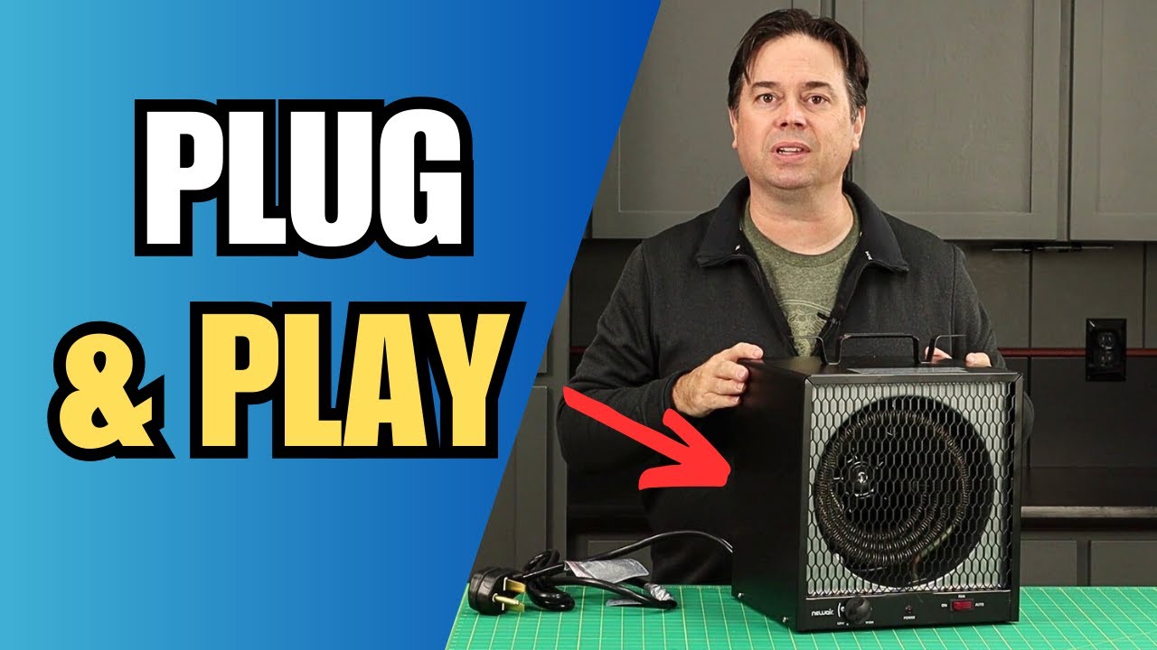PLUG AND PLAY! Newair 5600w Garage Heater