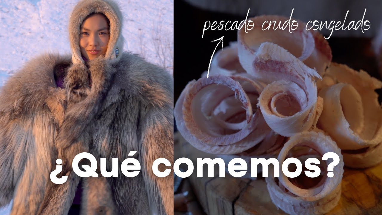 Comida de Yakutia: &iexcl;carne de caballo cruda, pescado crudo congelado y m&aacute;s!