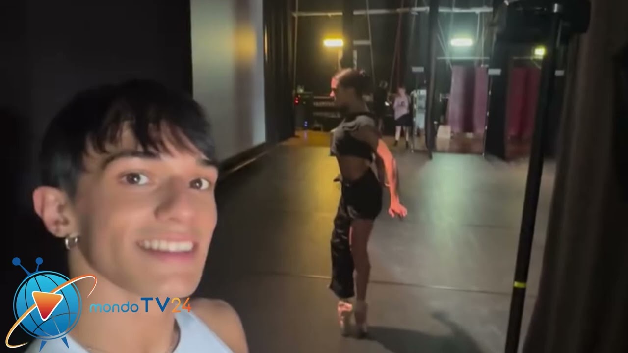 Amici 24, Chiara e Daniele insieme dietro le quinte mentre si preparano 