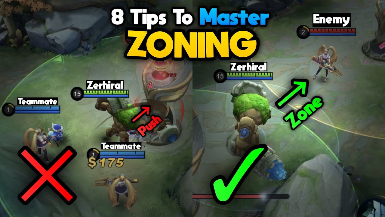 8 Tips To MASTER Zoning As The Roamer - Tank Guide | MLBB