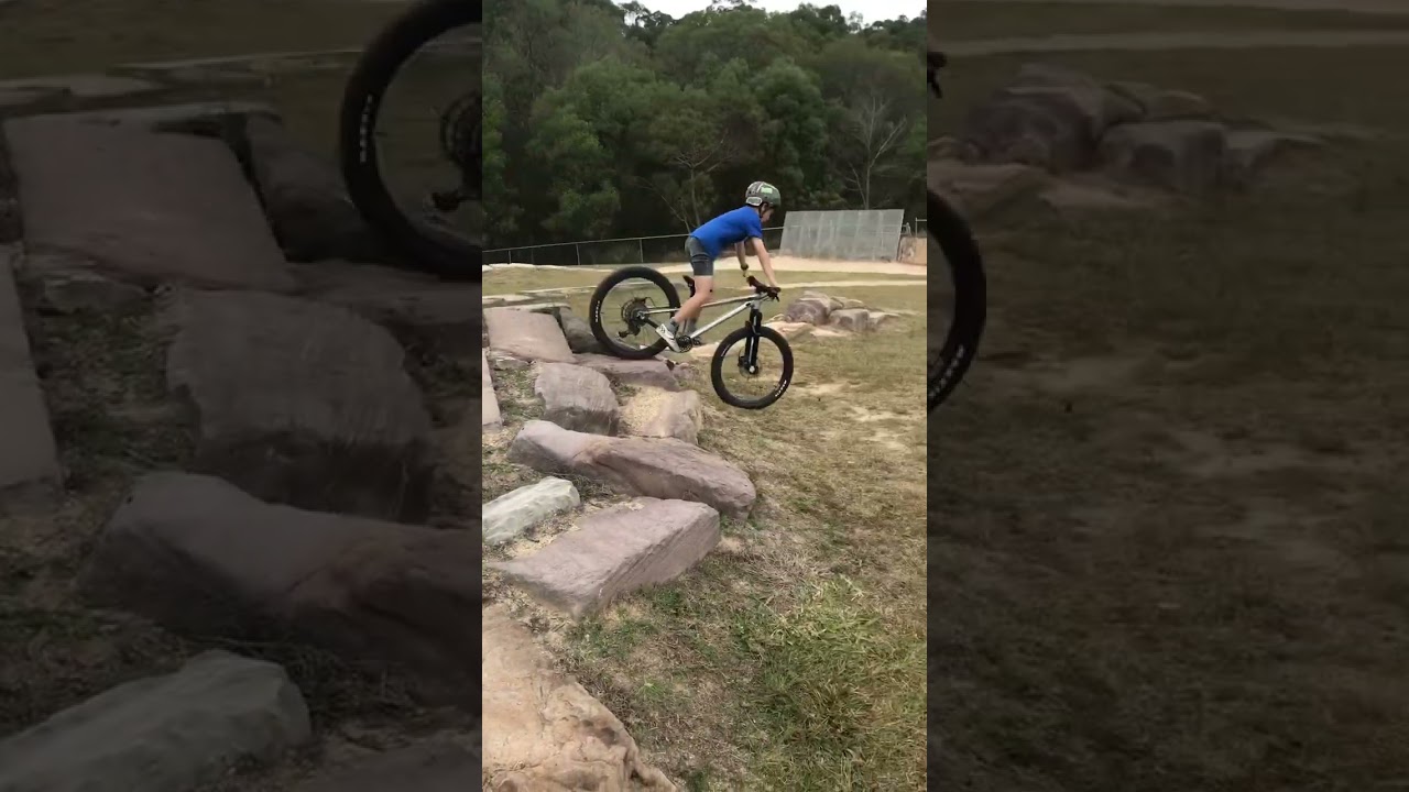 Massive rock garden #mtb #mountainbike