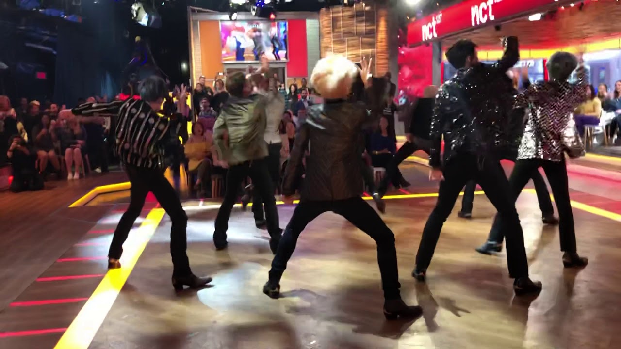 NCT127- Cherry Bomb on Good Morning America Fancam