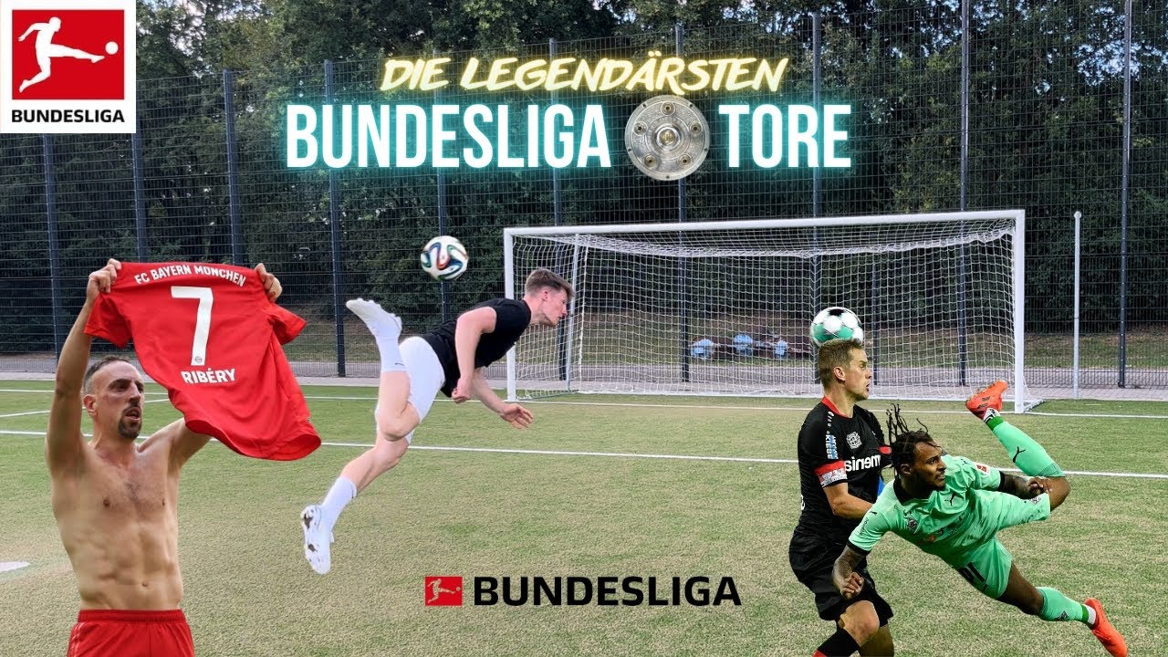 WIR STELLEN DIE LEGENDÄRSTEN BUNDESLIGA TORE NACH!⚽️🚀 | SkillsMitMarvin