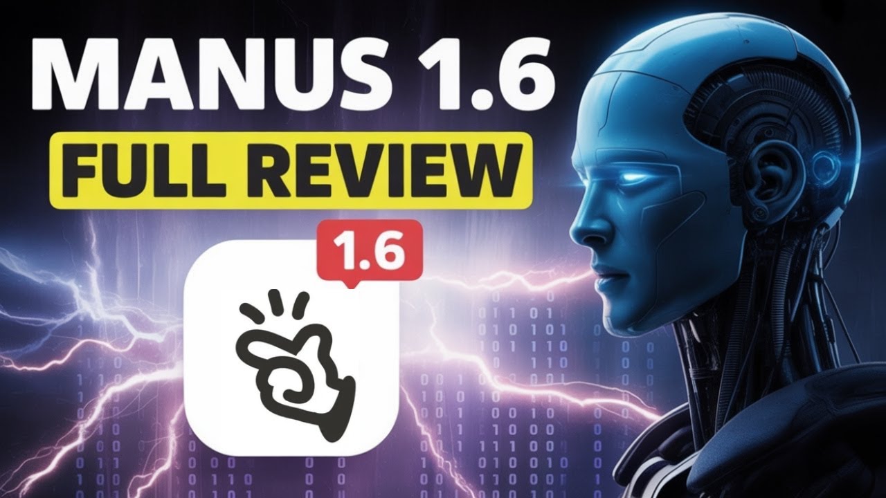 Manus 1.6 Max jest NIESAMOWITY 🤯 Tw&oacute;rz aplikacje, projekty i strony internetowe za pomocą JEDNEGO...