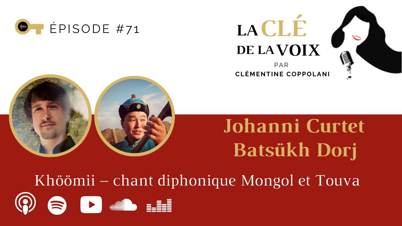 E71 Khöömii chant diphonique Mongol et Touva avec Johanni Curtet et Batsükh Dorj