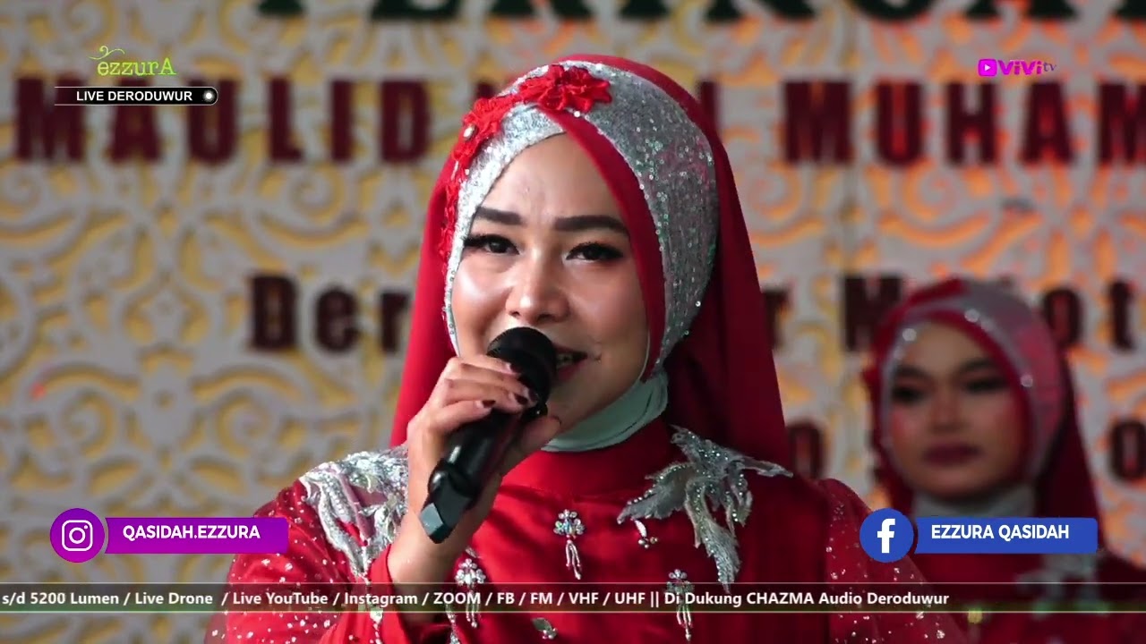 LAGU QASIDAH LEGEND I MUNAFIK - EZZURA VOC DINA LIVE WONOSOBO I QASIDAH MODERN