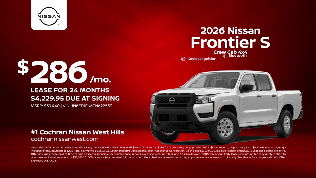 Nissan Frontier 12/30/2025 6671866