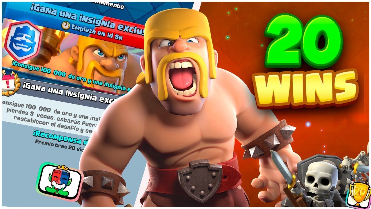 DESAFÍO 20 VICTORIAS🔜 ENTRENANDO💪🏻 BOLA DE NIEVE EVO❄️ | CLASH ROYALE