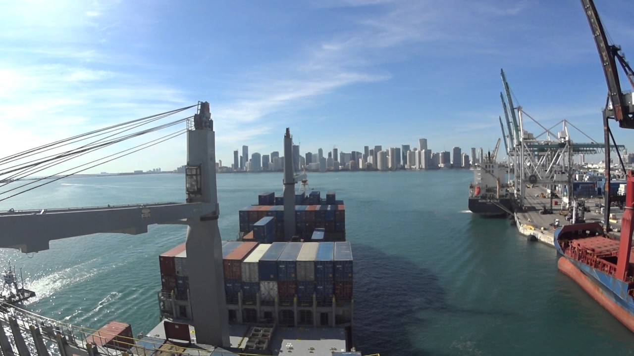 Arrival Miami Port - Seaboard