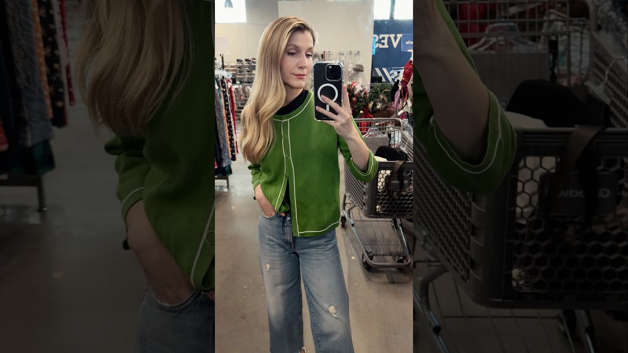 Need a crash course on what quality looks like? Hit up your nearest thrift store #thriftwithme