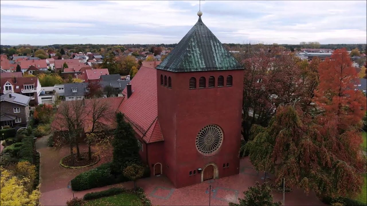 Kreisstadt Vechta aus einer ganz anderen Perspektive.