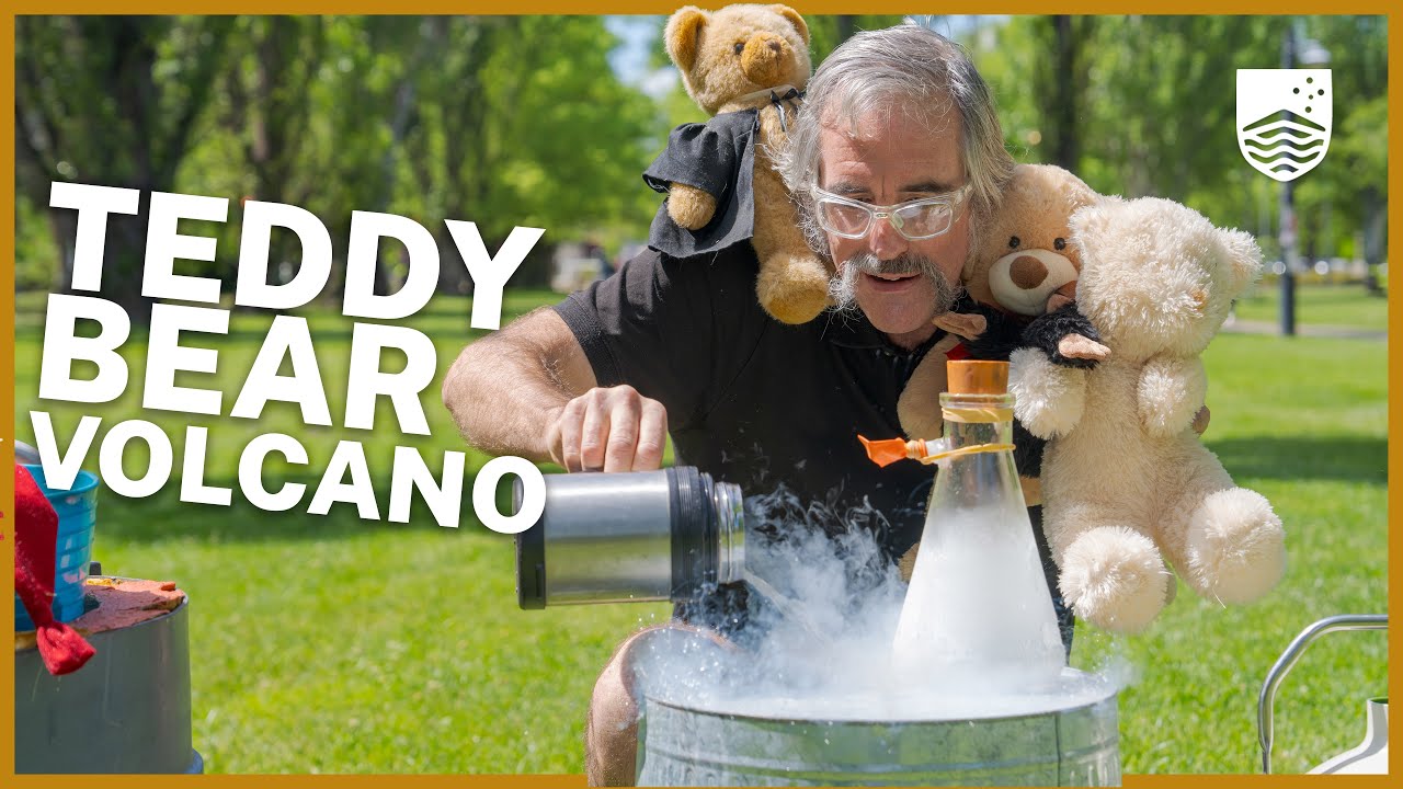 The Liquid Nitrogen Teddy Bear Volcano