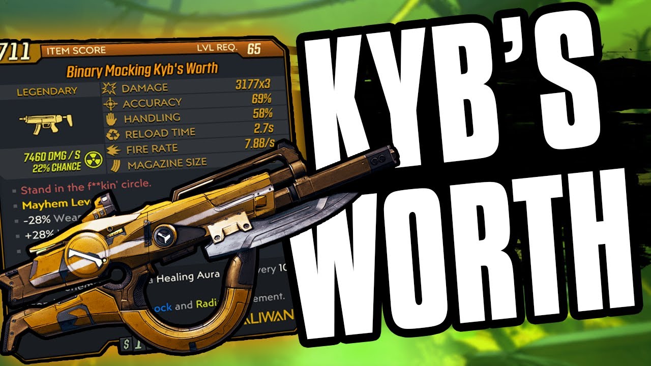 This Gun Is Now INSANE! Kyb's Worth Legendary Weapon Guide | Borderlands 3