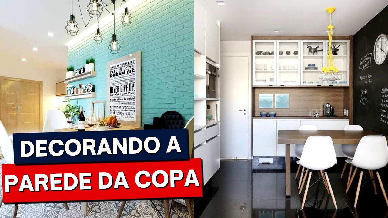 O que colocar na PAREDE DA COPA?
