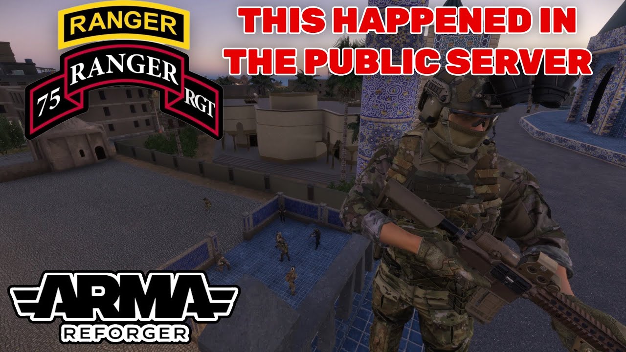This Is What An Organize Public Server Looks Like In Arma Reforger