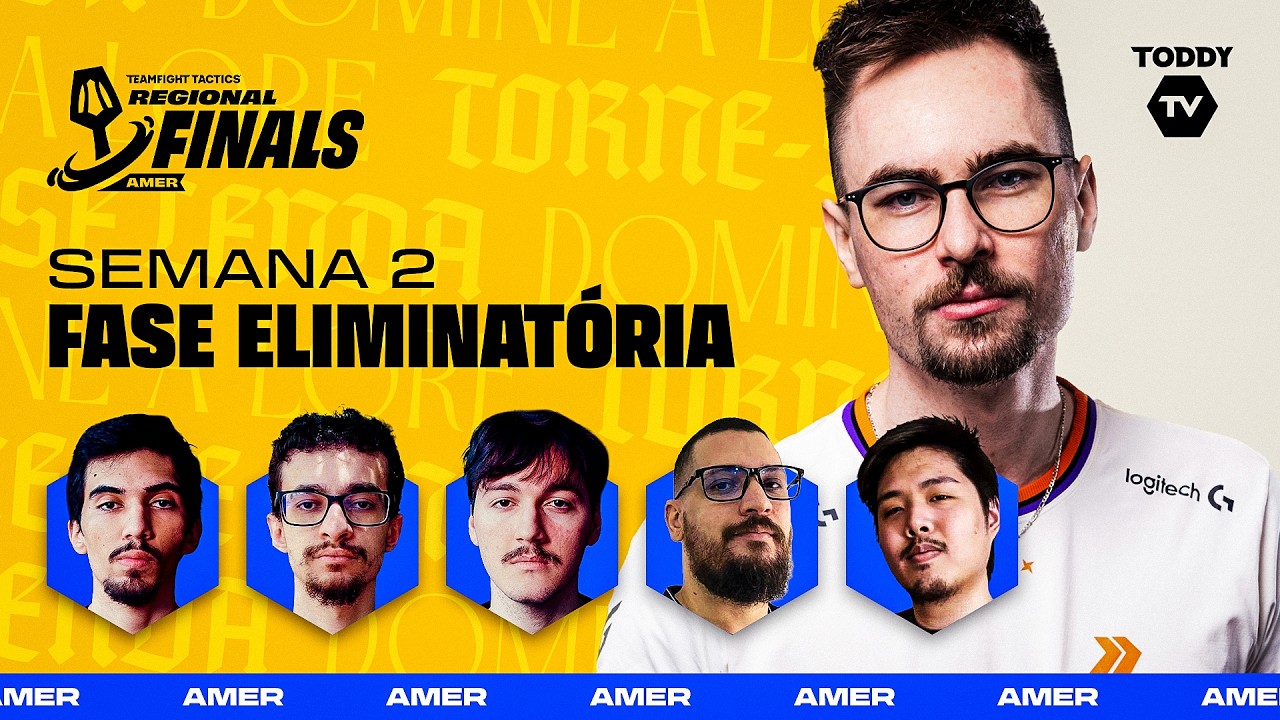 AMER Regional Finals - Semana 2 - Dia 2 - ToddyTV | Lore & Legends #TFTRegionalFinals