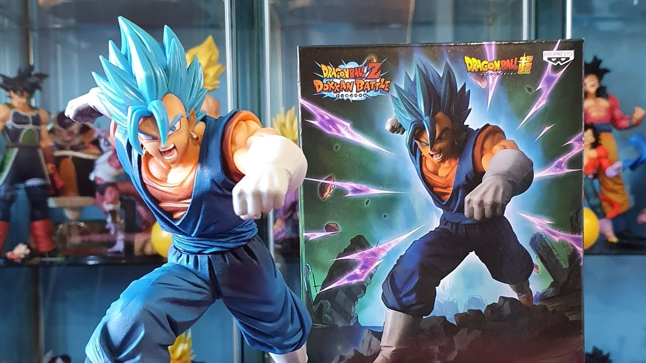 DRAGON BALL Z DOKKAN BATTLE COLLAB de VEGETTO SUPER SAIYAN GOD SUPER SAIYAN. Unboxing y review