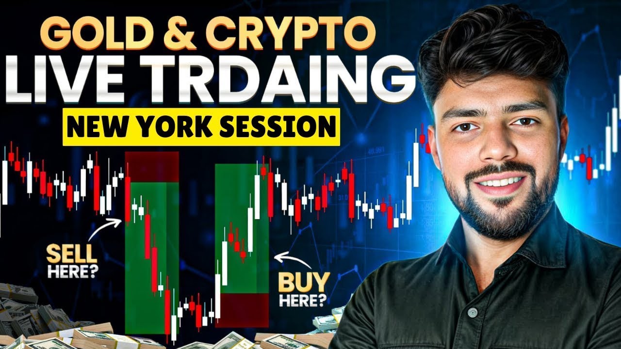 Live Trading on Gold | Bitcoin |Scalp with BSP Concept | #Live #Gold 23 Mar 2026