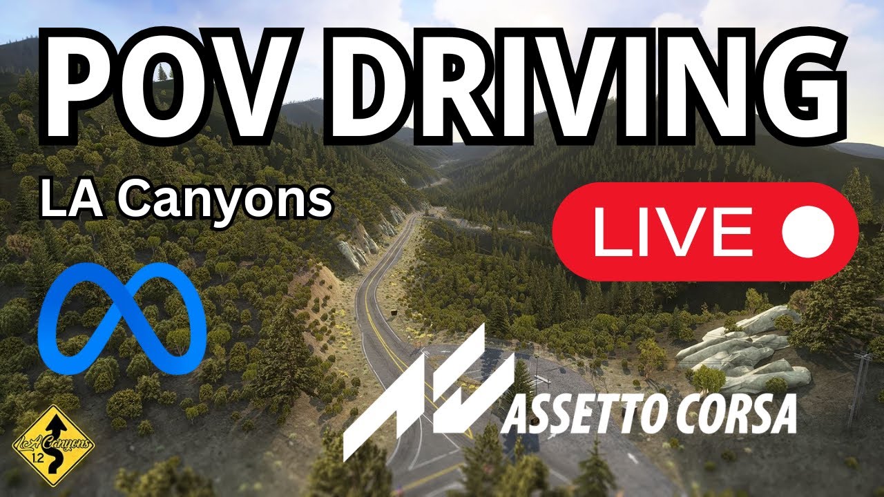 POV Drive | LA Canyons | Assetto Corsa VR